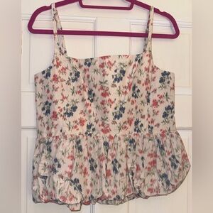 Floral Print Women's Top